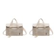 thumbnail image 4 of Youkk Canvas Functional And Practical Handbag For Women Classic And Timeless Style Gift Handbags For Women Beige 2Set, 4 of 6