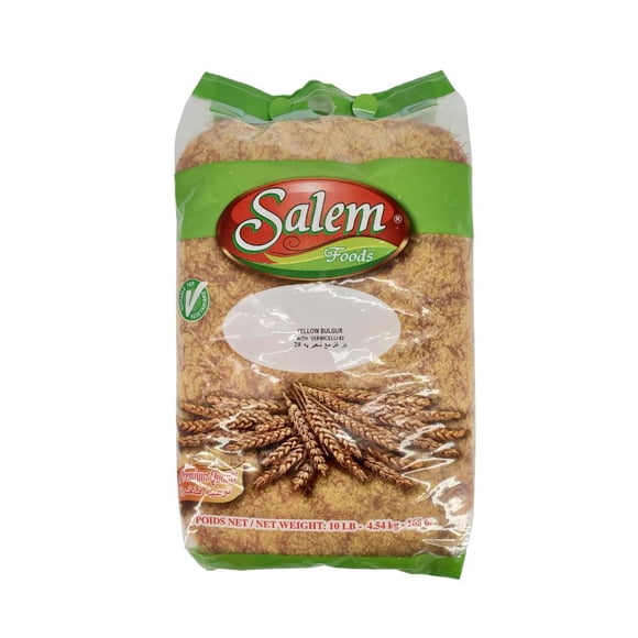 Salem Foods - Medium Bulgur with Vermicelli (#2) - 1ct - 10lb - Classic Pilaf Blend for Traditional Kitchens (1ct)