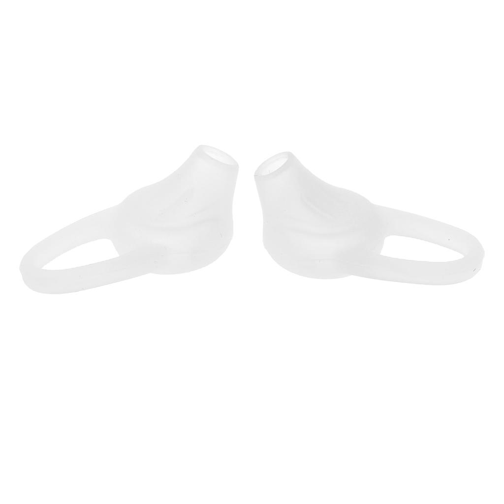 Coussin d'Écouteurs Durable Léger en Silicone Matériau Caoutchouc Blanc