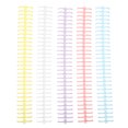 thumbnail image 1 of KAKOWELY spiral binding 10pcs Loose Leaf Binders Book Rings Binder Hinged Rings for Notebook Diary Photo Album11.34"X1.46"X0.39", 1 of 4