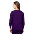 thumbnail image 2 of Adar Uniformes Médicaux Universels pour Femmes - Veste d'Échauffement à Col Rond, 2 of 7