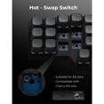 thumbnail image 2 of WCORNE V4.1 Wireless Split Ergonomic Keyboard, 2.4G VIAL Programmable Mechanical Keyboard with Hot-Swappable Switches, 2 of 8