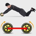 thumbnail image 2 of Abdominal Wheel Exercise Roller Mute Muscle Trainer Strength Training Exercise Fitness Ab Roller, 2 of 2