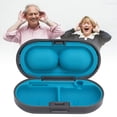 thumbnail image 1 of Sound Aid Case, Sound Aid Case, Sound Aid Protective Box with Compartment Design, Compact Sturdy Multipurpose for Storing Sound Aids, 1 of 7