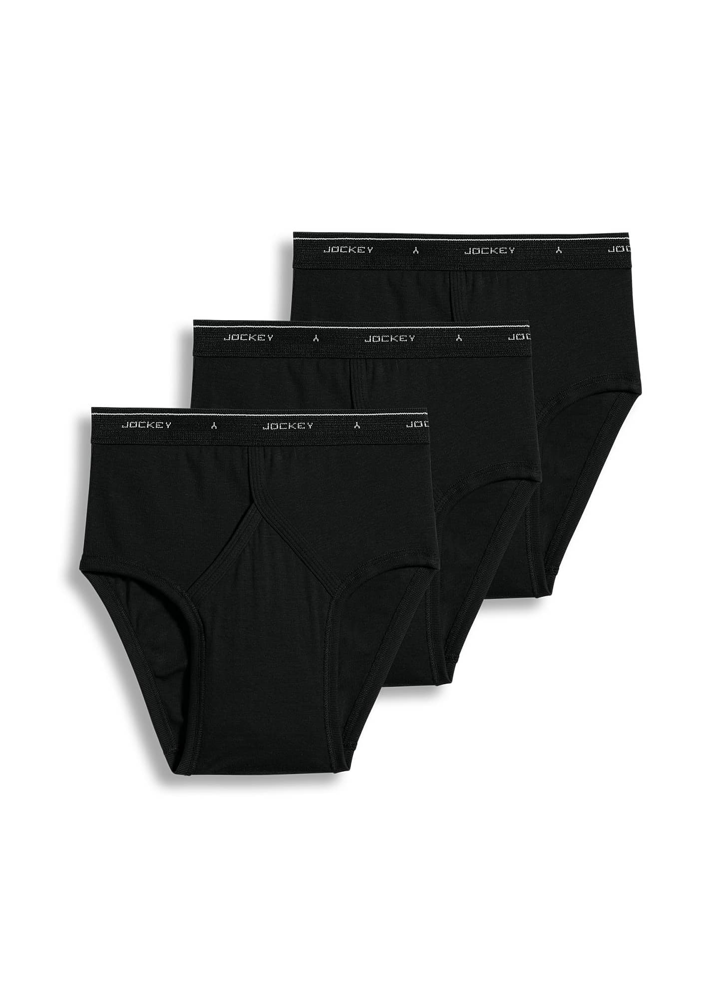 Jockey Slip Taille Basse pour Hommes en Coton 100 % Classic - Lot de 3