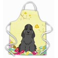 thumbnail image 1 of Carolines Treasures BB6092APRON Easter Eggs Cocker Spaniel Black Apron, 1 of 4