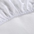 thumbnail image 4 of Sleepgram Protège-Matelas en Coton Respirant et Anti-Transpiration, Très Grand Lit, Blanc, 4 of 7