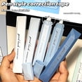 thumbnail image 4 of Fwttom Plastic Boxed Correction Tape Set, Student Exam Pen Test Correction Tape Exquisite Gradient Correction Tape Large Capacity Slippery & Not Easy to Break Correction Tape, 4 of 6