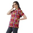 thumbnail image 3 of Moomaya Chemise Tunique Style Enveloppant pour Femmes en Coton Décontracté Col Classique Boutonné, 3 of 6