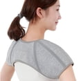 thumbnail image 2 of Shoulder Warmer Solid Color Wind And Cold Protection Comfortable Support Body Muscle Pain Relief Health Care Heat Warm Therapy Pa, 2 of 10