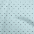 thumbnail image 1 of oneOone Tissu Popeline de Coton Bleu Ciel Rétro Ours Matériel de Robe Tissu Imprimé Tissu au Mètre 42 Pouces de Large, 1 of 5