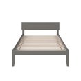 thumbnail image 4 of Orlando Full Solid Wood Platform Bed in Grey, 4 of 18