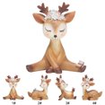 thumbnail image 2 of Desktop Ornament Resin Cute Cartoon Deer Car Interior Ornament Cake Decoration, 2 of 10