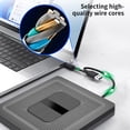 thumbnail image 4 of External Optical Drive,USB 3.0 & Type-C DVD Drive,Portable CD/DVD Burner,Plug and Play,5Gbps Transmission,Compatible with Laptop/Desktop,Supports Multiple Systems,Silent Reading,Data Cable Storage, 4 of 9