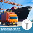 thumbnail image 4 of Uxcell Quick Release Pin Bimini Top Pin Marine Hardware Carbon Steel 5/16"x0.83", 4 of 7