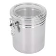 thumbnail image 2 of Boîte Scellée en Acier Inoxydable, Contenant de Rangement Alimentaire en Acier Inoxydable Pratique pour Thé pour Biscuits Grand 1600 ml, 2 of 8