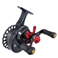 thumbnail image 4 of Fishing Reel Ice Fishing Trolling Fishing Reel Left Hand/Right Hand Metal High-Stem Raft Reel Carbon, 4 of 8