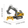 thumbnail image 3 of Dadatutu Remote Control Excavator Toy Rc Excavator, 11/13 Channel Functional Construction Vehicles Rechargeable Rc Truck, Sandbox Digger Christmas Toy Gift for Boys, Deal!, 3 of 6