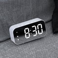 thumbnail image 5 of Chmadoxn LED Electronic Alarm Clock Mirror Clock Student Plug-in-use Small Alarm Clock Digital Clock Sound-controlled Temperature Clock alarm clock, 5 of 5