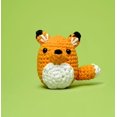 thumbnail image 4 of The Woobles Beginners Crochet Kit with Easy Peasy Yarn as seen on Shark Tank - with Step-by-Step Video Tutorials - Felix The Fox, 4 of 4