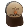 thumbnail image 1 of Big Lebowski Mens Curved Bill Mesh Snapback, 1 of 3