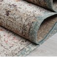 thumbnail image 4 of Ladole Rugs Persan Traditionnel Usé Mince Crème Beige Intérieur Extérieur Tapis Carpet Tapis, 4 of 6
