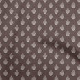 thumbnail image 1 of oneOone Cotton Flex Brown Fabric Block Craft Projects Decor Fabric Printed By The Yard 40 Inch Wide, 1 of 4