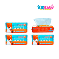 thumbnail image 1 of KidEasy Baby Dry Wipes-100% Cotton- 4 -Pack- 400 Wipes, 1 of 6