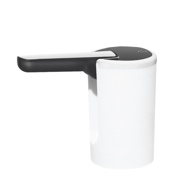 DOLITY Distributeur d'Eau Pliable Pompe à Eau Électrique Blanche