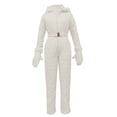 thumbnail image 1 of Pisexur Combinaison de Neige une Pièce pour Femmes Combinaisons de Ski Grenouillères d'Hiver Combinaisons de Neige Planche à Neige Combinaison de Ski d'Hiver Extérieur Imperméable pour Sports de Neige, 1 of 3