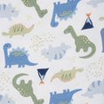 thumbnail image 2 of Gerber Childrenswear - Flannel Receiving Blanket - 5 Pack -  Dino, 2 of 7