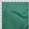 thumbnail image 4 of oneOone Tissu Velours Vert Sarcelle Tissu Robe Orange Tissu Imprimé Tissu au Mètre 58 Pouces de Large, 4 of 4
