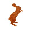 thumbnail image 1 of Rusty Rabbit Garden Stake, Iron Easter Yard Decoration, Decorative Ground Stake for Outdoor Flower Pot and Lawn Decor, 1 of 6