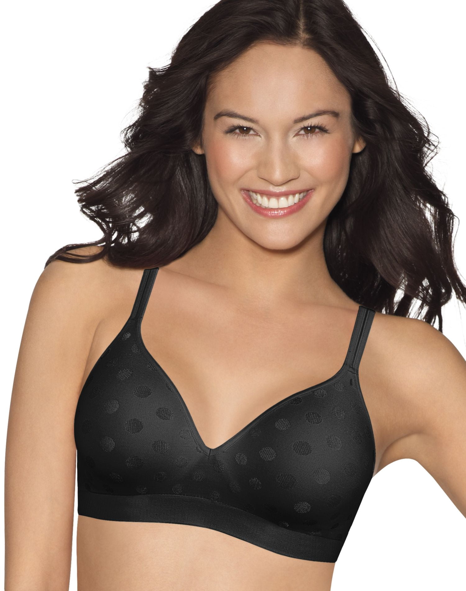Hanes Womens ComfortFlex Fit Perfect Coverage Wirefree Bra - Best-Seller, XL