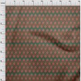 thumbnail image 4 of oneOone Rayon Olive Green Fabric Abstract Fabric For Sewing Printed Craft Fabric By The Yard 56 Inch Wide, 4 of 4