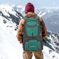 thumbnail image 2 of Sac à Dos de Randonnée Imperméable pour Femmes et Hommes Capacité 40 L Sac à Dos de Voyage Léger pour l'Extérieur 2,16 lb avec Bretelles en Maille Respirante, 2 of 4
