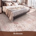 thumbnail image 3 of -Area Rug X Rugs for Living Room- Machine Washable Rug-Soft Living Room Rug-Vintage Non Slip Carpet-Rugs for Bedrooms Dining Room Living Room Office, 3 of 7