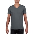 thumbnail image 4 of Gildan Mens Soft Style V-Neck Short Sleeve T-Shirt, 4 of 5