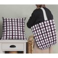 thumbnail image 5 of Soimoi Velvet Fabric Check Check Print Fabric by Yard 58 Inch Wide, 5 of 5