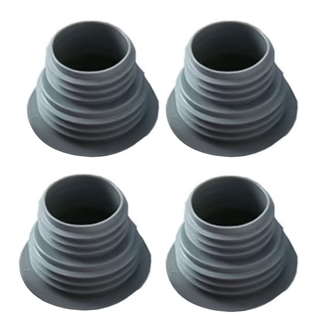 4PCS Drain Pipe Leak-proof Sealing Gasket Washer Silicone Raw Belt Triangle Valve Rubber Pipe Hose Prevent Dripping Leakage Plug