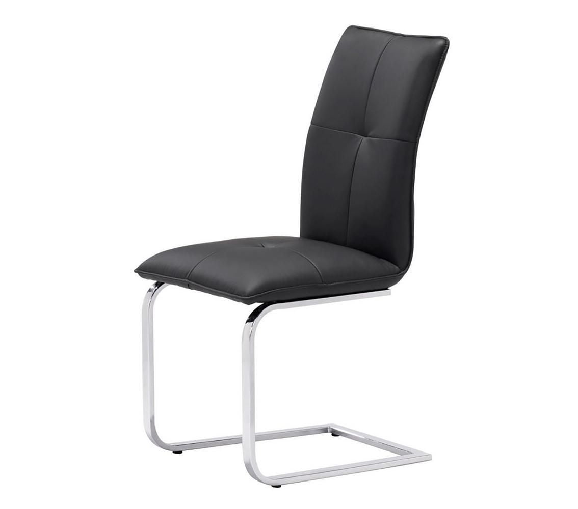 Chaise de salle à manger canadienne Apex noire (Ensemble de 2)