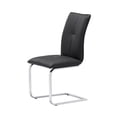 thumbnail image 2 of Chaise de salle à manger canadienne Apex noire (Ensemble de 2), 2 of 2