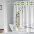 thumbnail image 2 of keepw Shower Curtain Bath Supplies Bathroom Screen Polyester Exquisite Waterproof Decorations Attractive DIY Prop Home Decor, 2 of 5
