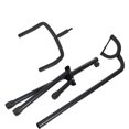 thumbnail image 1 of UPOUART 1Pc Black Guitar Stand Vertical Display Frame Foldable Portable Guitar Storage Holder, 1 of 8