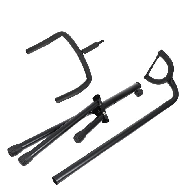 UPOUART 1Pc Black Guitar Stand Vertical Display Frame Foldable Portable Guitar Storage Holder