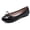 Patent Leather Black, variant on Woobling Women's Walking Shoes Non-slip Flats Memory Loafers Anti-Slip Slip-Ons Ballets Casual Shoe Patent Leather Wine Red 8
