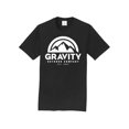 thumbnail image 1 of Gravity Outdoor Co. Short-Sleeve T-Shirt - Jet Black - White Logo - Medium, 1 of 1