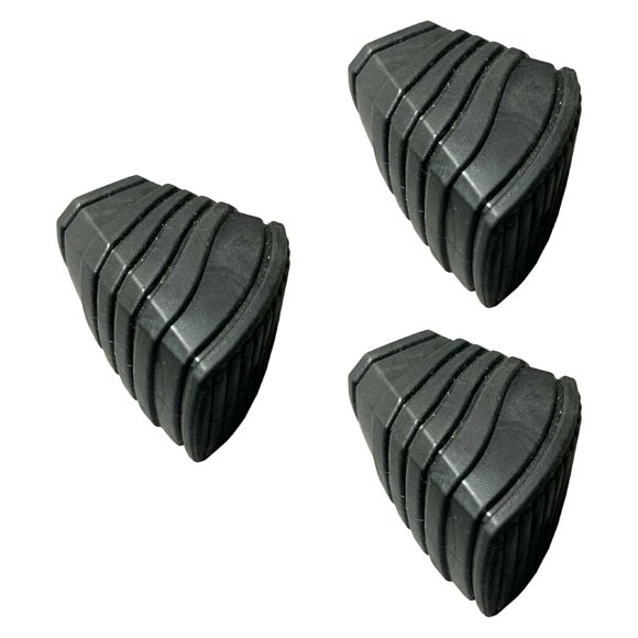 Milaget 3x Pieds de Support de Tambour Antidérapants Remplacement Entretien Absorption des Chocs Style Caoutchouc