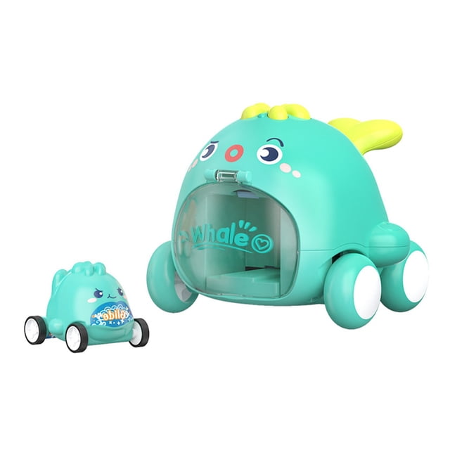 Rbaofujie Dessins Animés Mignons Animaux Voiture Catapulte pour Enfant Mini Voitures à Inertie Voiture à Rebond Casse-Tête Jouet Interactif Parent-Enfant pour Enfants