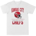 thumbnail image 1 of NFL Kansas City Chiefs Retro Helmet Design White Medium T-Shirt, 1 of 4